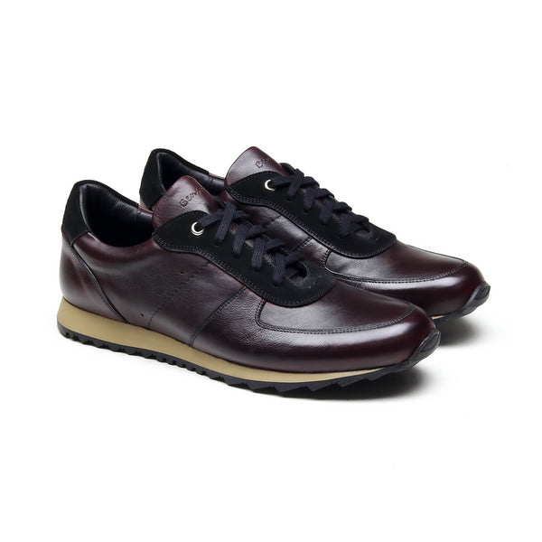 PHARELL- Chaussures homme Sneaker Bordeaux