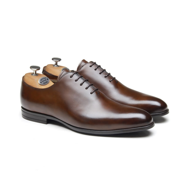YALE- Chaussures homme Oxford (Richelieu) Marron P3