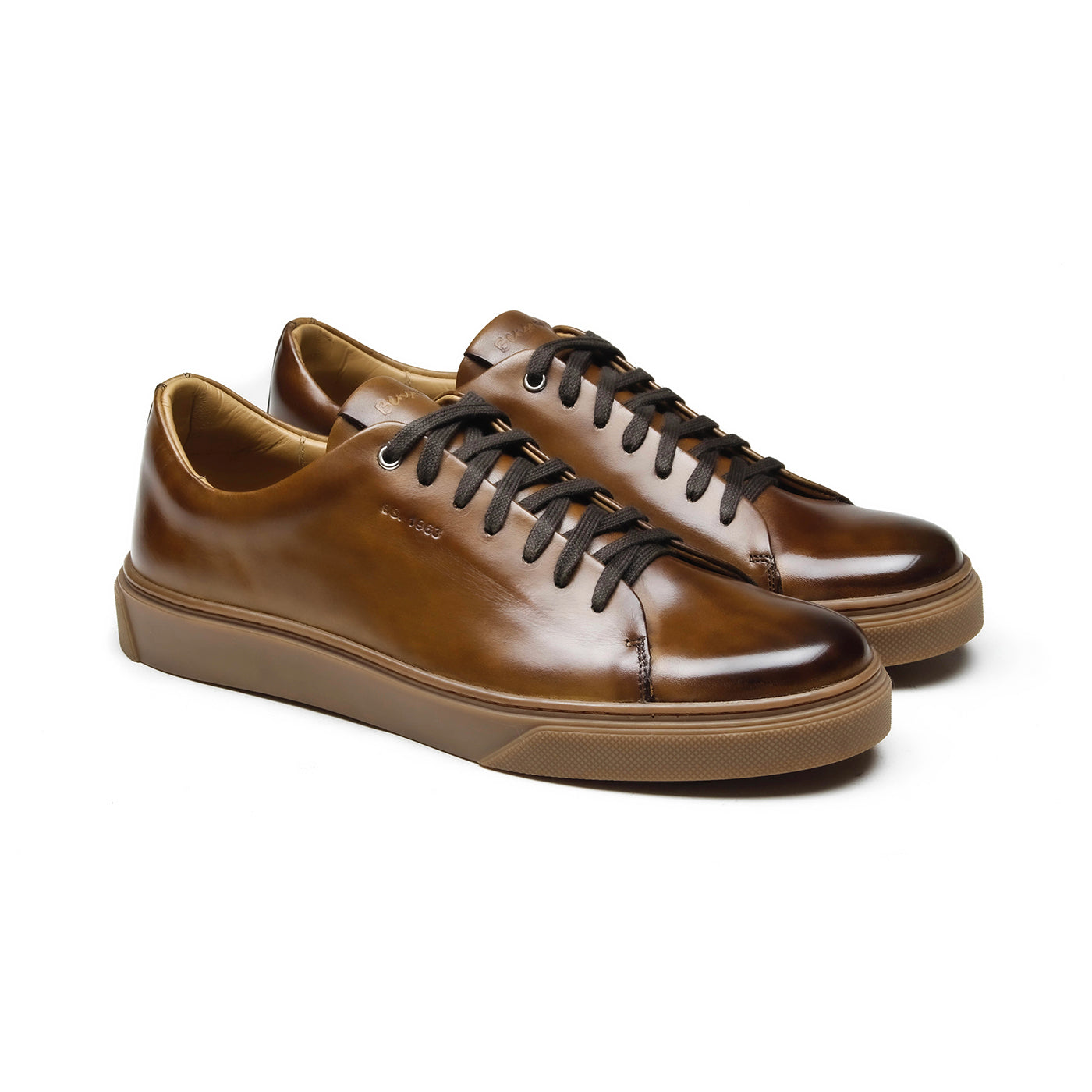 XANG Chaussures homme Sneaker Marron benson shoes