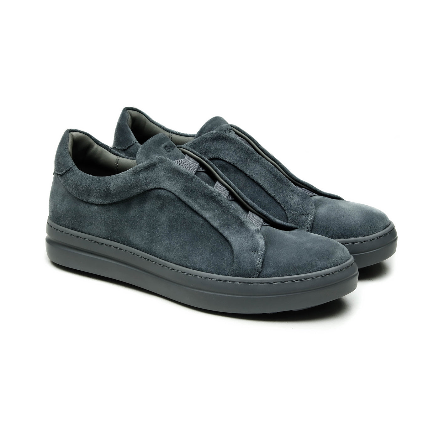 XANREY Chaussures homme Sneaker Daim Gris benson shoes