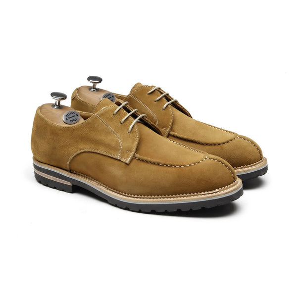 AXEL- Chaussures homme Derby Daim wisky