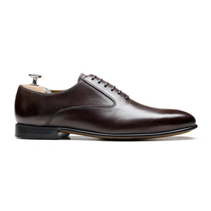 1218 - Chaussures Homme Oxford (Richelieu) Marron foncé Benson shoes