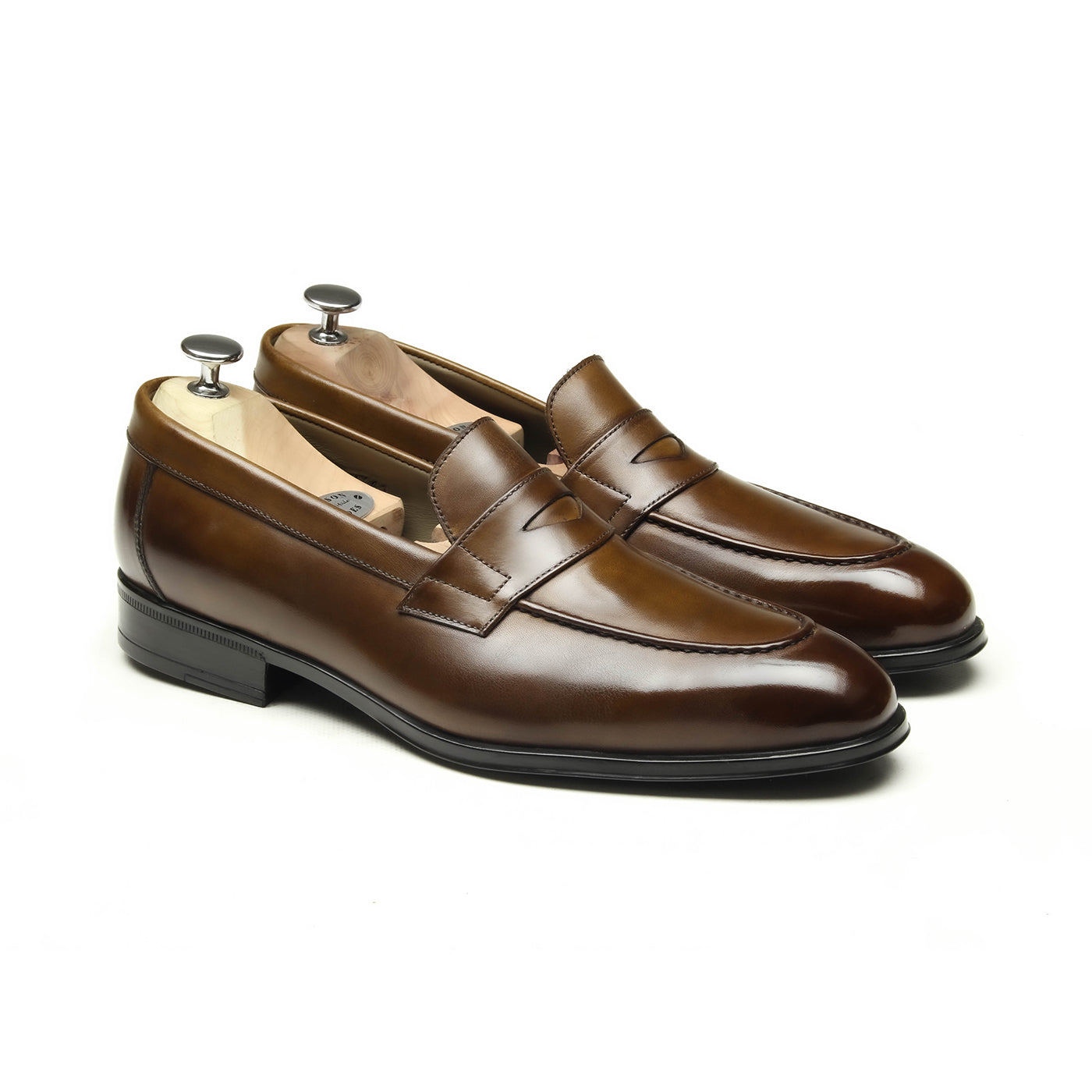 FENLAND - Chaussures homme Loafer profile (Mocassin) Marron P3 BENSON SHOES