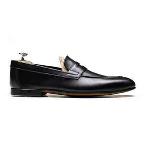 HAMBOURG - Chaussures homme Loafer (Mocassin) Noir BENSON SHOES