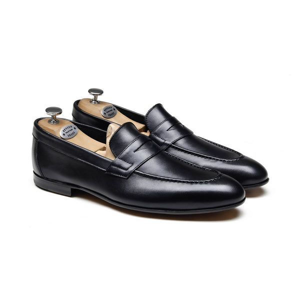 HAMBOURG - Chaussures homme Loafer (Mocassin) Noir