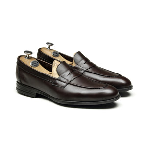 HAMBOURG - Chaussures homme Loafer (Mocassin) Marron BENSON SHOES