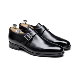 1229 - Chaussures Homme Monk (Boucles) Noir BENSON SHOES