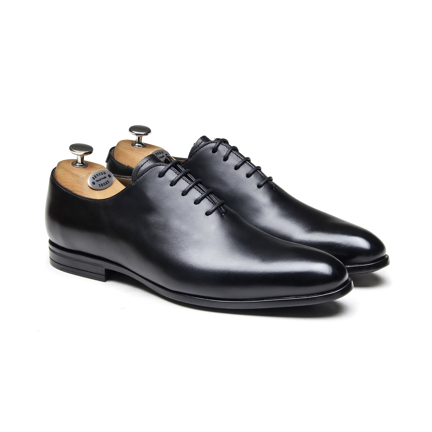 YALE- Chaussures homme Oxford profile (Richelieu) Noir BENSON SHOES