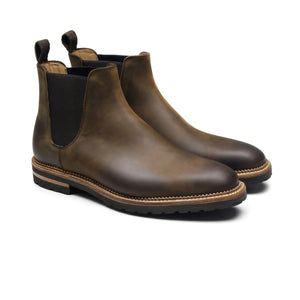 BAYRON - Chaussures Homme (Chelsea) Marron BENSON SHOES