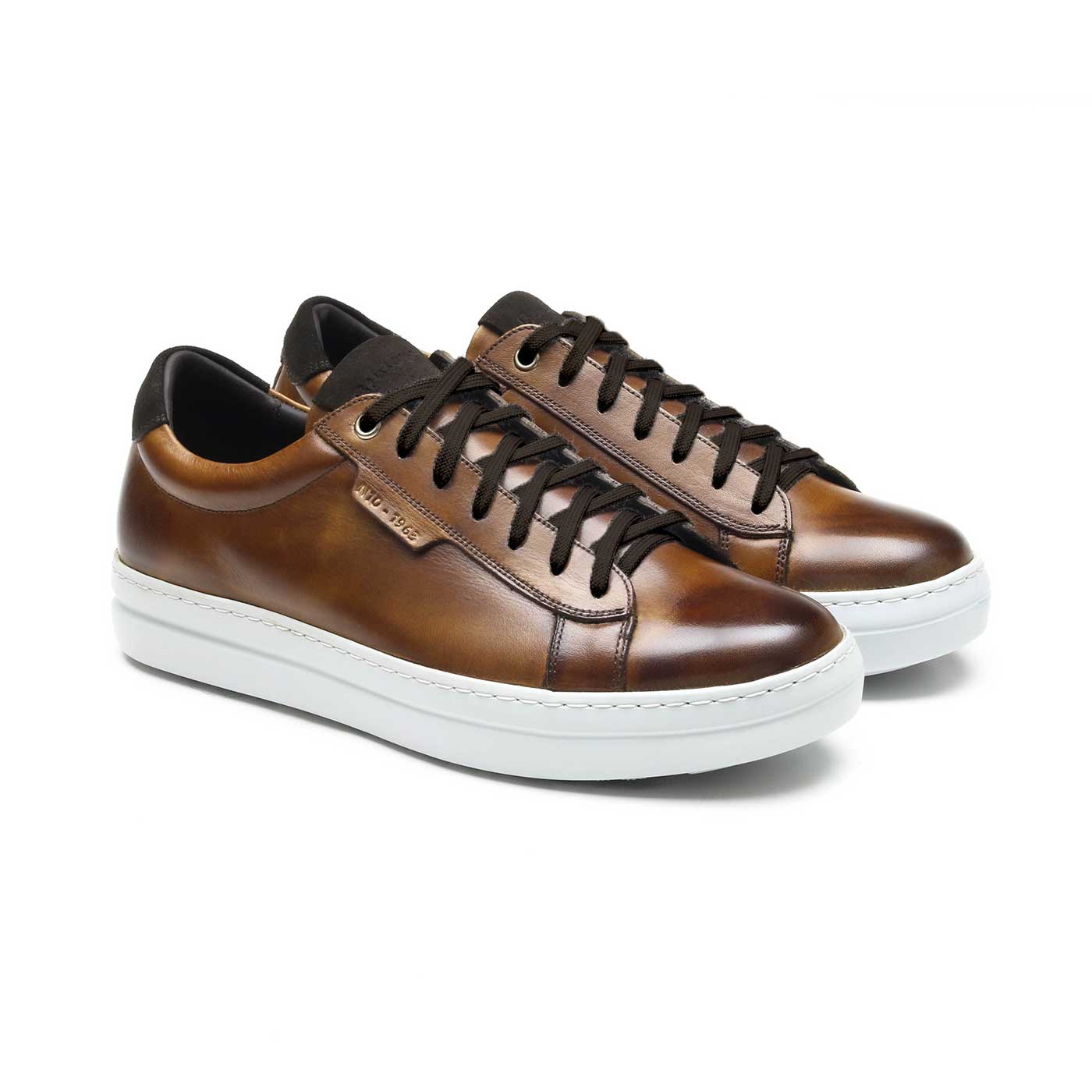 XANDER - Chaussures homme Sneaker Marron P3 profile - BENSON SHOES