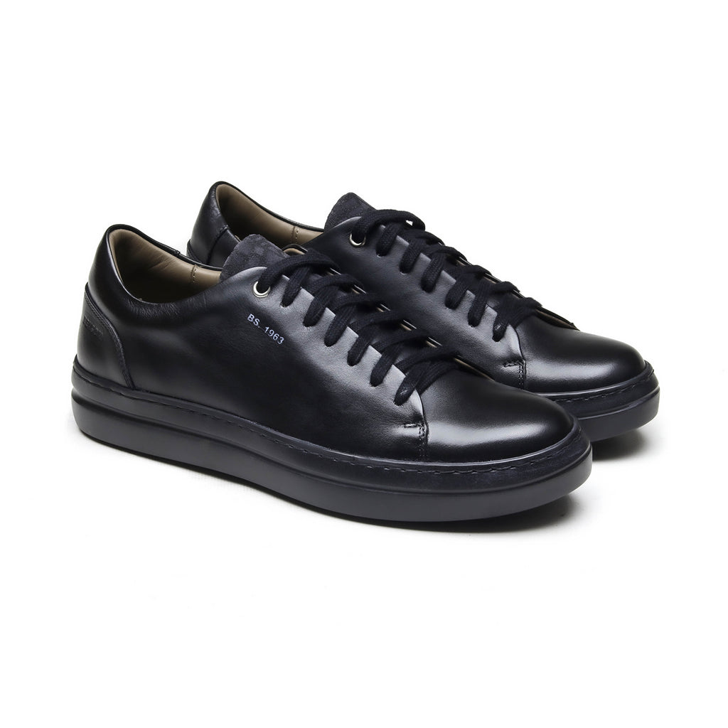 XIN - Chaussures homme profile Sneaker Noir BENSON SHOES
