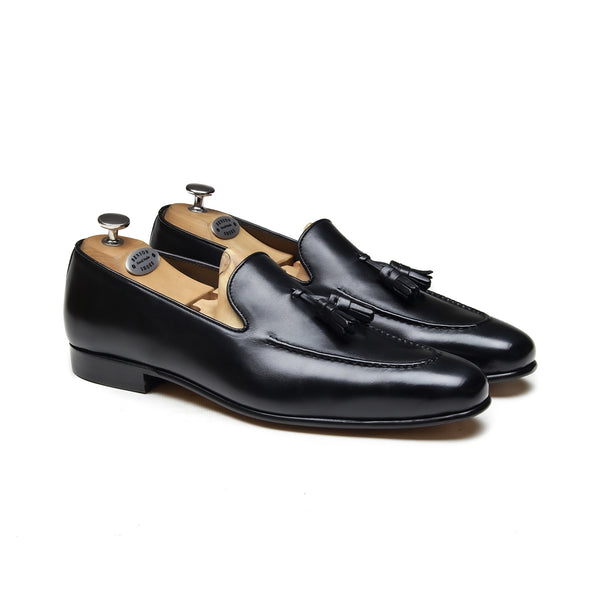 ABERLEY - Chaussures homme Loafer (Mocassin) Noir