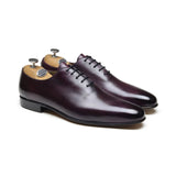 ABBOTS - Chaussures homme Oxford (profile Richelieu) Pourpre BENSON SHOES