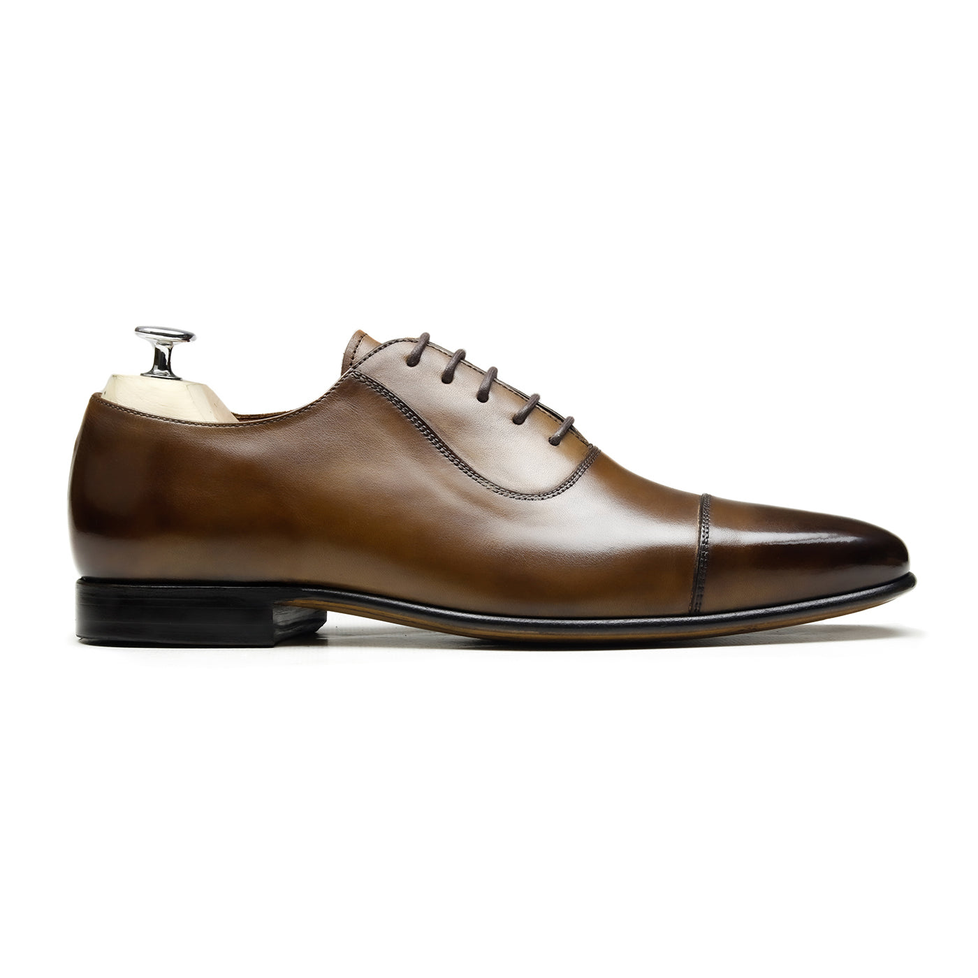 ABBINGTON - Chaussures homme Oxford (Richelieu) marron BENSON SHOES