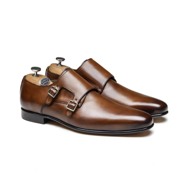 ALCESTER - Chaussures Homme Monk (Boucle) Marron P3