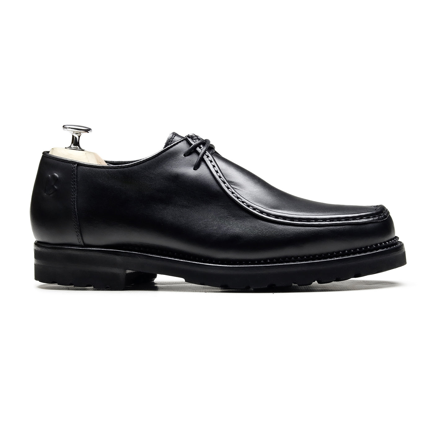 2848ST - Chaussures homme Derby noir BENSON SHOES