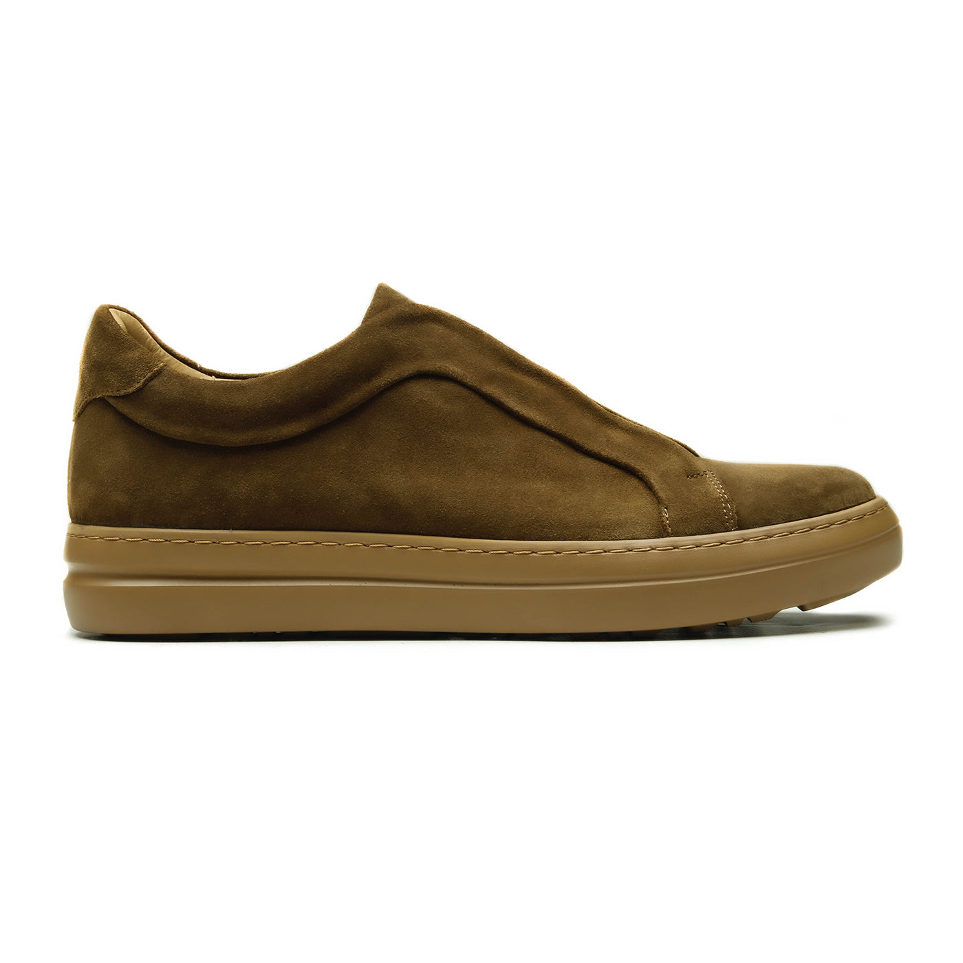 XANREY - Chaussures homme Sneaker Daim Wisky BENSON SHOES