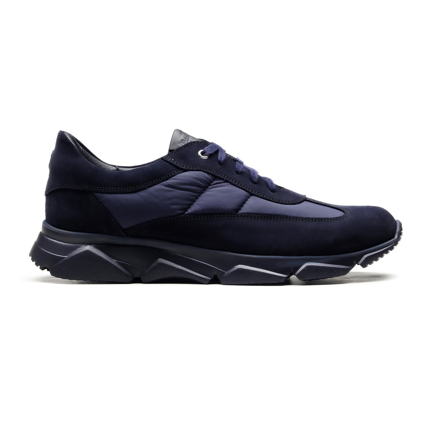 KINGSBURY - Chaussures homme Sneaker Combi Daim Bleu BENSON SHOES