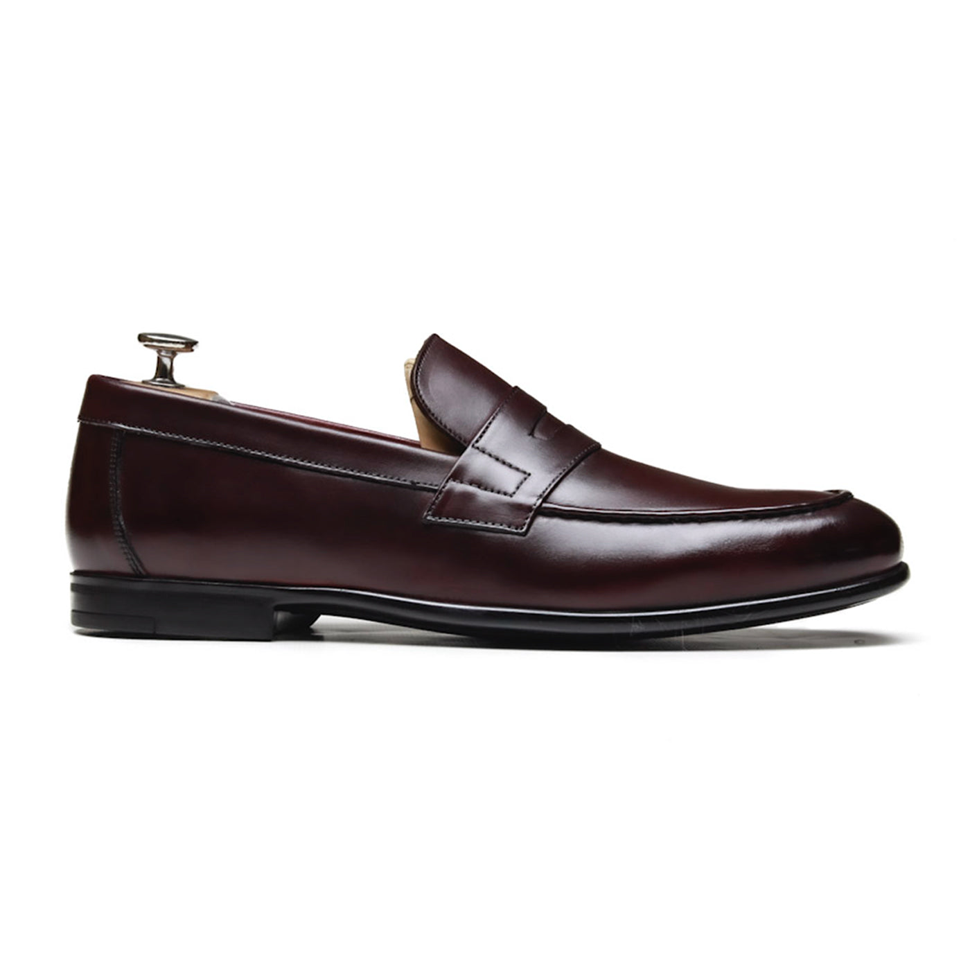 ROB Chaussures homme Loafer Mocassin Bordeaux benson shoes