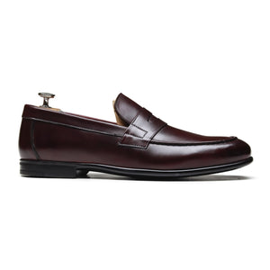 ROB - Chaussures homme Loafer coté (Mocassin) Bordeaux BENSON SHOES