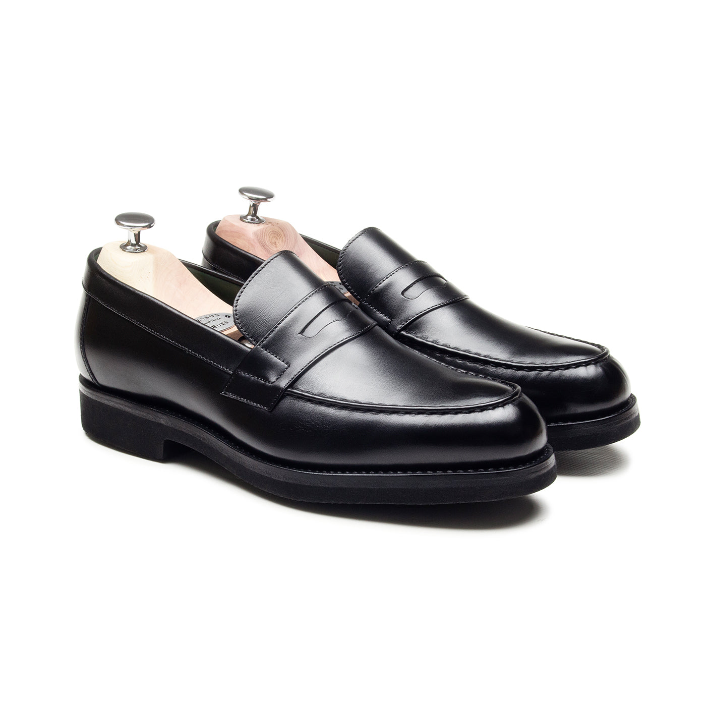 ALVIN - Chaussures homme Loafer profile (Mocassin) noir BENSON SHOES