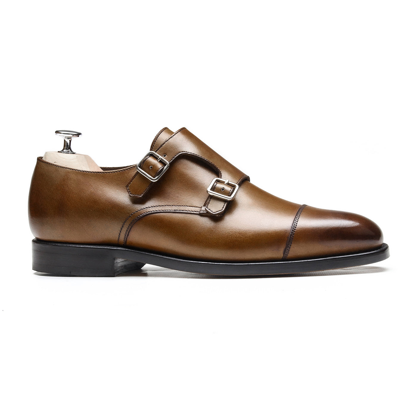 BEN - Chaussures homme Monk (Boucles) marron P3 profile BENSON SHOES