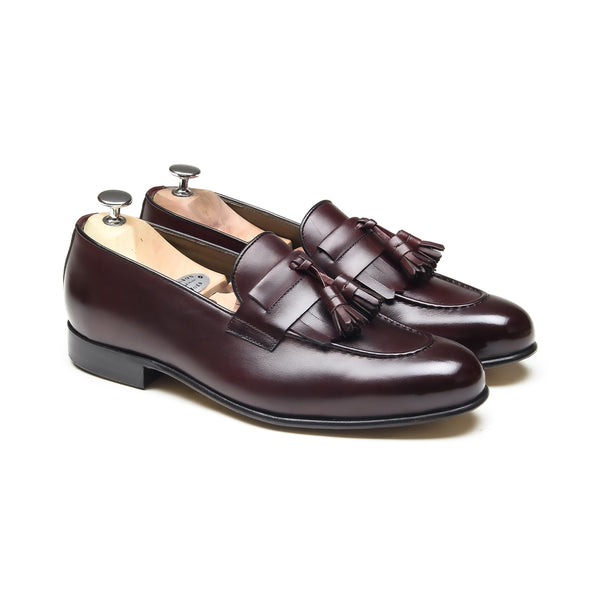 CANNES - Chaussures homme Loafer (Mocassin) bordeaux