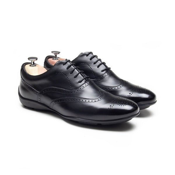GERALD - Chaussures homme Sneaker noir