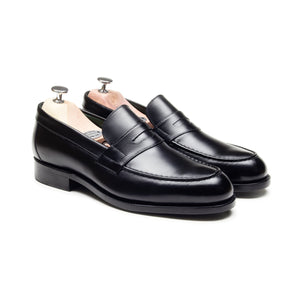 ALVIN - Chaussures homme Loafer (Mocassin) noir profile BENSON SHOES