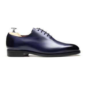 BRYAN - Chaussures Homme Oxford (Richelieu) Bleu coté BENSON SHOES