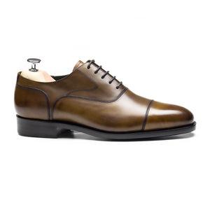 BRAD - Chaussures homme Oxford (Richelieu) marron P3 coté BENSON SHOES
