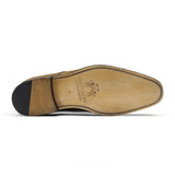 BEN - Chaussures homme Monk (Boucles) marron P3 semelle BENSON SHOES