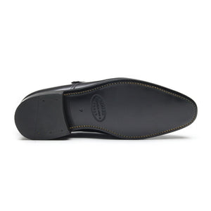 BEN - Chaussures homme Monk (Boucles) noir semelle BENSON SHOES