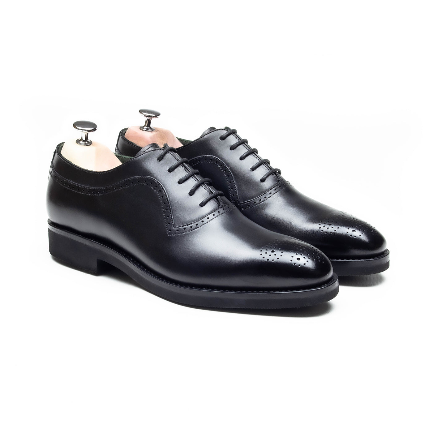 ZANDER - Chaussures homme Oxford (Richelieu) Noir profile - BENSON SHOES