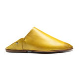 BELGHA - Chaussures homme Babouche jaune coté BENSON SHOES