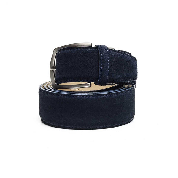 CEINTURE DAIM BLEU