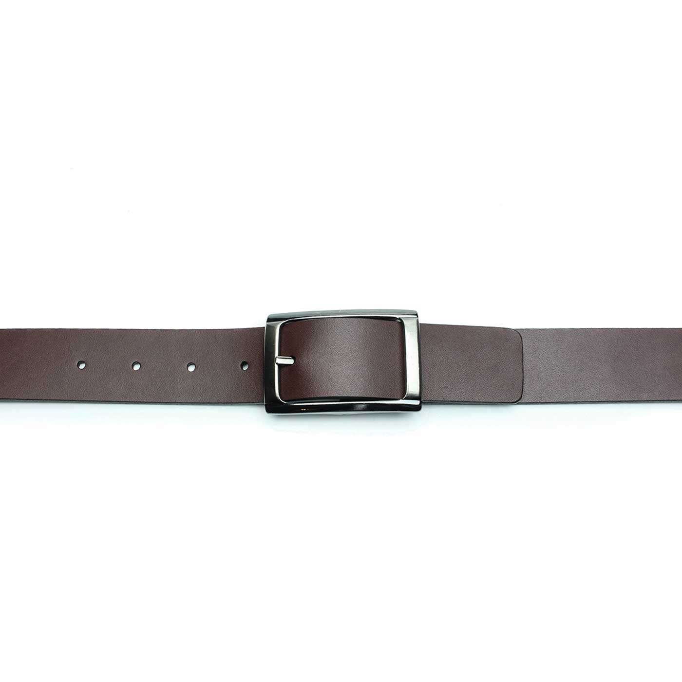 CEINTURE NAVY MARRON 3 BENSON SHOES