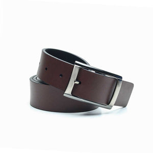 CEINTURE NAVY MARRON 1 BENSON SHOES