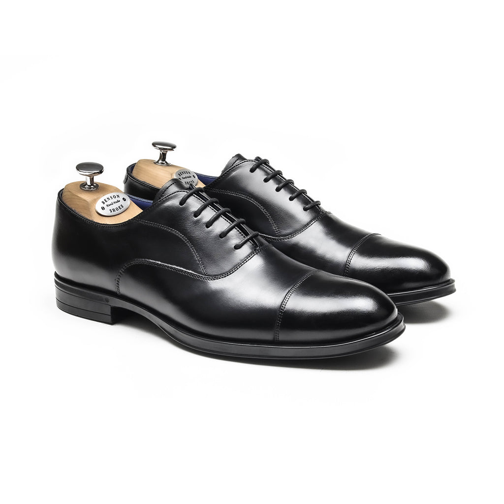 DANIEL - Chaussures homme Oxford (Richelieu) noir profile - BENSON SHOES